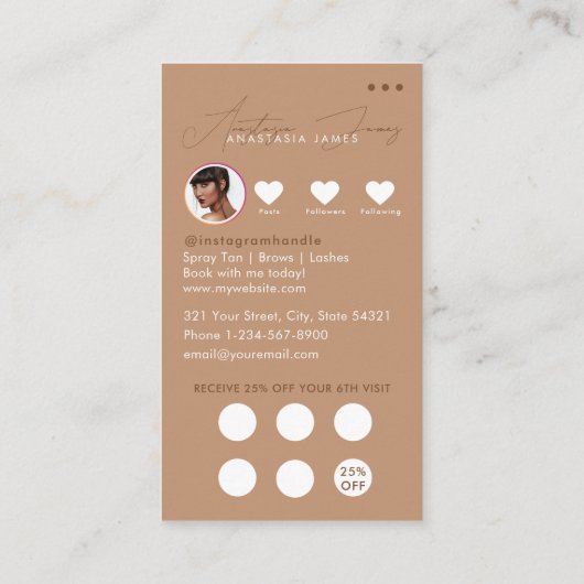 Korting voor kleine bedrijven Loyaliteit QR Code S Visitekaartje (Achterkant)