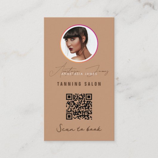 Korting voor kleine bedrijven Loyaliteit QR Code S Visitekaartje (Voorkant)