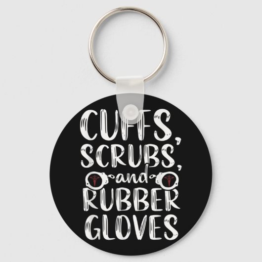 Kortingen Correcte verpleegkundige RN Gevangenis v Sleutelhanger (Voorkant)