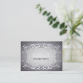 Kortingen voor chromatografische kaart met contras kortingskaartje (Staand voorkant)