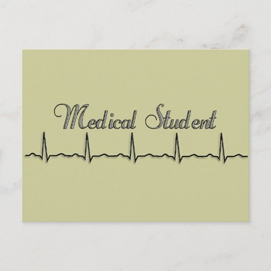 Kortingen voor QRS-ontwerp voor medische studenten Briefkaart (Voorkant)