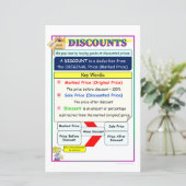 Kortingen Wiskunde notities (Staand voorkant)