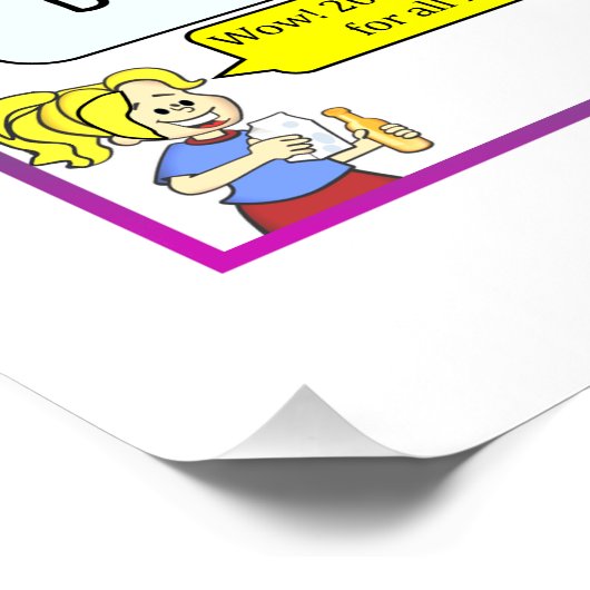 Kortingen Wiskunde notities Perfect Poster (Hoek)