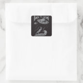 kortingscode voor voedingsgeeks owala kortingscode vierkante sticker (Tas)
