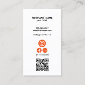 Kortingscoupon klantenloyaliteit kortingskaartje (Achterkant)