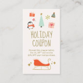 Kortingscoupon Promotioneel Kortingskaartje (Voorkant)