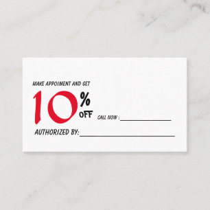 kortingskaart kortingskaartje