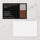 Kortingsvenster Visitekaartjes (Voorkant / Achterkant)