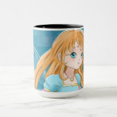 Kortkoffie-mok cartoon mok (Midden)