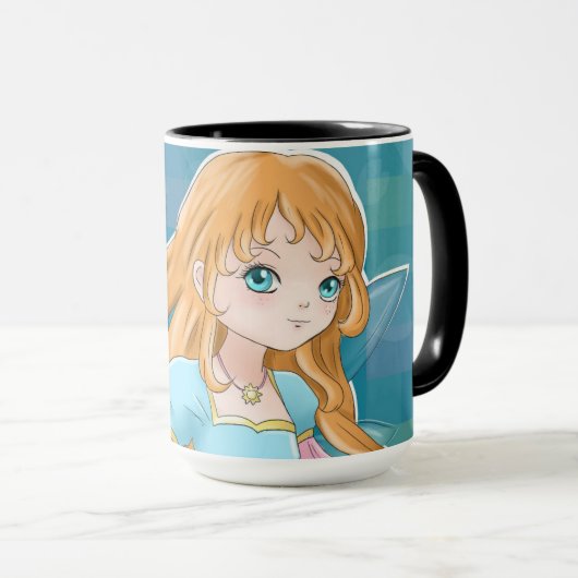 Kortkoffie-mok cartoon mok (Voorkant rechts)