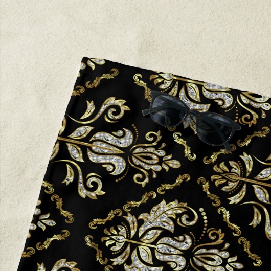 Kortkomingen van het mousserende damppatroon strandlaken (In situ)