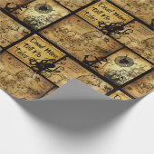 Kortkuilen op het eiland Lost Treasure Map Cadeaupapier (Hoek)