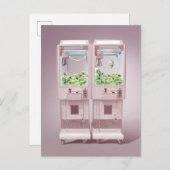 Kortmachine Aankondigingskaart (Voorkant / Achterkant)