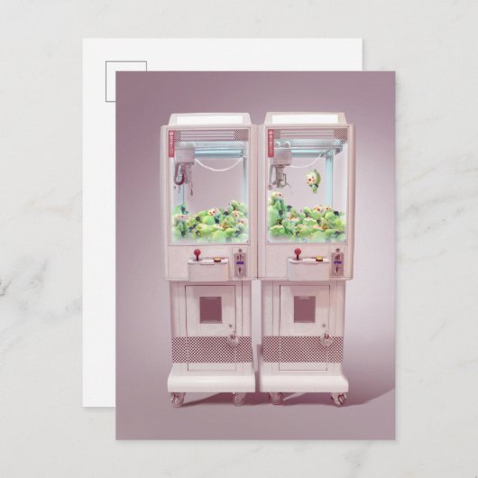 Kortmachine Aankondigingskaart (Voorkant / Achterkant)