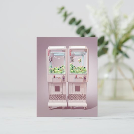 Kortmachine Aankondigingskaart (Staand voorkant)