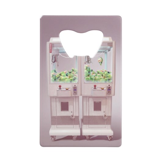 Kortmachine Creditkaart Flessenopener (Voorkant)