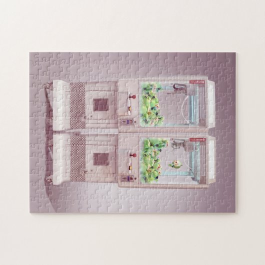 Kortmachine Legpuzzel (Horizontaal)