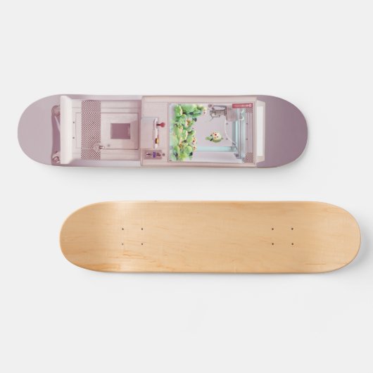 Kortmachine Persoonlijk Skateboard (Horizontaal)
