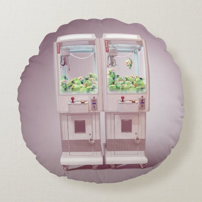 Kortmachine Rond Kussen (Voorkant)