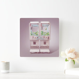 Kortmachine Vierkante Klok