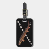 Kortnose Sturgeon & Scutes Bagagelabel (Voorkant verticaal)