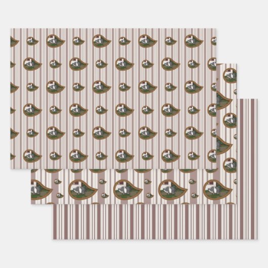 Kortom, de pot-Bellied papierbak Inpakpapier Vel (Set)