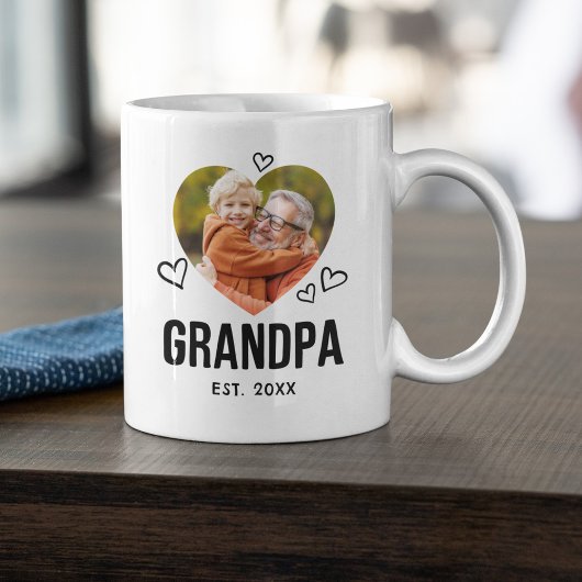 Kortom Opa Hart Foto Koffiemok