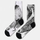 Kortoorige uil sokken (Links)