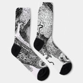 Kortoorige uil sokken (Rechts)