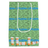 Kortpapier voor apothekers medium cadeauzakje (Achterkant)