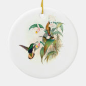 Kortstaartborst, boom keramisch ornament (Achterkant)