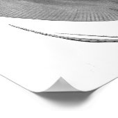 Kortstaartschrog (Dasyatis brevicaudata) Poster (Hoek)