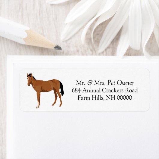 Kortstaartwiekbord voor retournering etiket (Insitu)