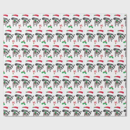 Kortstondig kerstpapier cadeaupapier (Vlak)