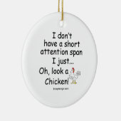 Kortstondige aandacht: kuikens keramisch ornament (Rechts)