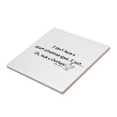 Kortstondige aandacht: kuikens tegeltje (Zijkant)