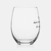 Kortstondige aandacht: kuikens wijnglas zonder voet (Rechts)