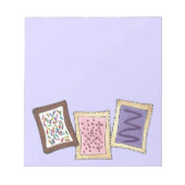 Kortstondige banketbakkersbakkersgebak notitieblok (Voorkant)