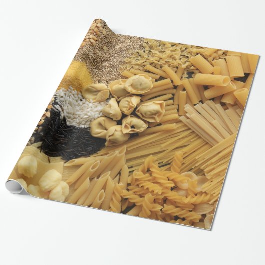 Kortstondige beoordeling van pasta en korrels voor cadeaupapier (Uitgerold)