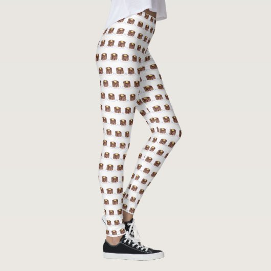 Kortstondige bufferpantserpomp Flapjack Syrup ontb Leggings (Rechts)