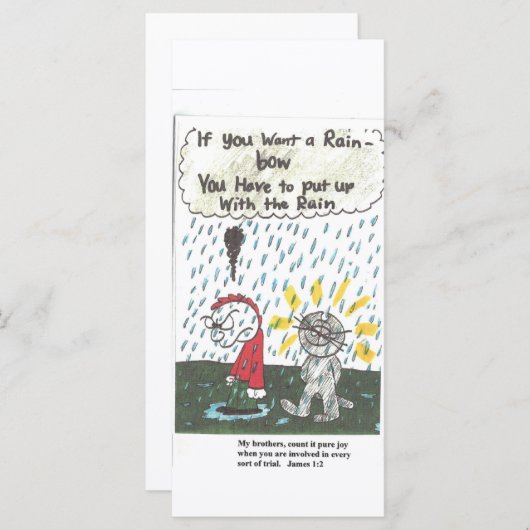 Kortstondige gezegde (Voorkant / Achterkant)