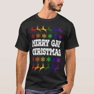 Kortstondige grasmaakkamens voor kerst bij Merry G T-shirt