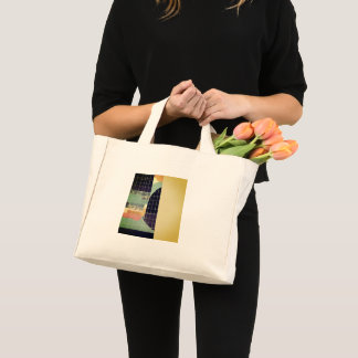 Kortstondige harmonie mini tote bag