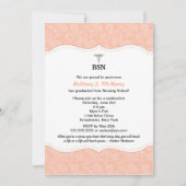 Kortstondige koraaldamp van het afstuderen BSN RN  Kaart (Voorkant)