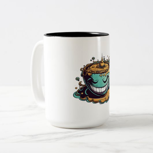 Kortstondige mok (Voorkant links)