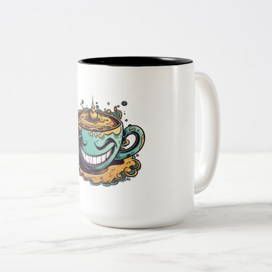 Kortstondige mok (Voorkant rechts)