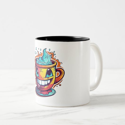 Kortstondige mok (Voorkant rechts)