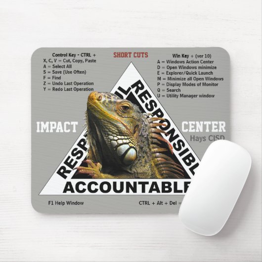 Kortstondige muisbalk in het midden muismat (Met muis)