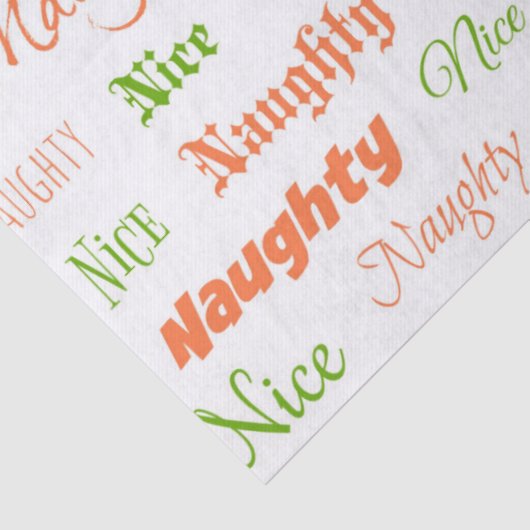 Kortstondige of Nice-kerstpapier Tissuepapier (Detail)