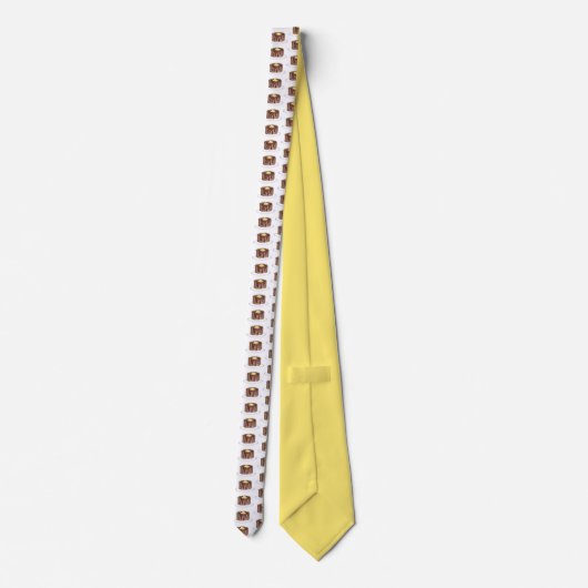 Kortstondige pantserbufferboon stropdas (Achterkant)